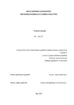 Prakses atskaite 'Prakses atskaite', 1.