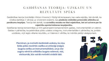 Prezentācija 'Motivācijas teorijas', 9.