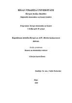 Konspekts 'Kapitālisma attīstība Eiropā un ASV. Brīvās konkurences sistēma', 1.