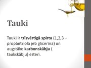 Prezentācija 'Tauki', 1.