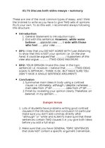 Konspekts 'IELTS Discuss both sides essays - summary', 1.