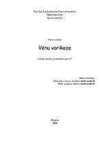 Referāts 'Vēnu varikoze', 1.