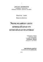 Diplomdarbs 'Nepilngadīgo lietu izmeklešanas un iztiesāšanas īpatnības', 1.