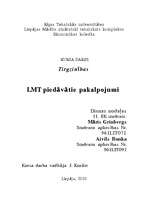 Referāts 'LMT piedāvātie pakalpojumi', 1.