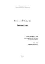 Referāts 'Zemestrīces', 1.