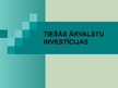 Prezentācija 'Tiešās ārvalstu investīcijas', 1.