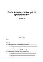 Referāts 'Darba tiesiskās attiecības privātā apsardzes sektorā', 1.