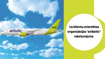 Prezentācija 'Uz klientu orientētas organizācijas ‘’airBaltic’’ raksturojums', 1.