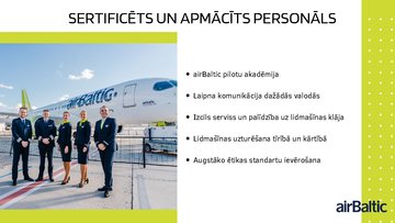 Prezentācija 'Uz klientu orientētas organizācijas ‘’airBaltic’’ raksturojums', 10.