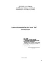 Referāts 'Lasītmācīšanas īpatnības bērniem ar garīgās attīstības traucējumiem', 1.