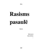 Referāts 'Rasisms pasaulē', 1.