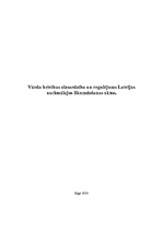 Referāts 'Vārda brīvības aizsardzība un regulējums Latvijas nacionālajos likumdošanas akto', 1.