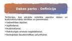 Prezentācija 'Dabas parki un Dabas rezervāti', 2.