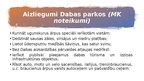 Prezentācija 'Dabas parki un Dabas rezervāti', 3.