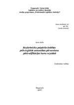 Referāts 'Bezdarbnieku pašpārliecinātības psiholoģiskās atstumtības pārvarēšana pārkvalifi', 1.