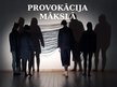 Prezentācija 'Provokācija mākslā', 1.