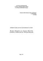 Referāts 'E.Repšes un A.Kalvīša valdības deklarāciju salīdzinājums', 1.