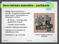 Prezentācija 'Senlatviešu kalendārs', 3.