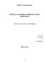 Referāts 'Zinātniski pētnieciskais darbs veselības mācībā "Astma un alerģija"', 2.