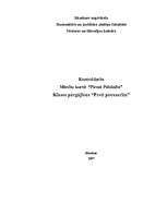 Referāts 'Pirmā palīdzība nelaimes gadījumā, ejot klases pārgājienā', 1.