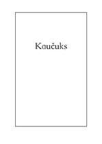 Referāts 'Kaučuks', 1.