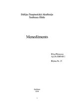 Referāts 'Menedžments', 1.