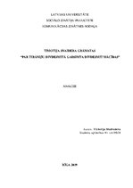 Referāts 'Timotija Snaidera grāmatas "Par tirāniju. Divdesmitā gadsimta divdesmit mācības"', 1.