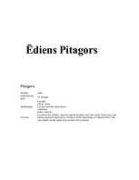 Referāts 'Pitagors', 4.