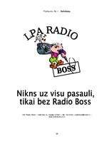 Biznesa plāns 'Radio "Boss" biznesa plāns', 26.