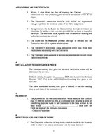 Paraugs 'Contract about Electrical Installation Works', 2.