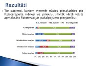 Prezentācija 'Fizioterapeitu profesionālās darbības aspekti un pacientu vērtējums par fizioter', 13.