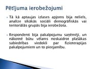 Prezentācija 'Fizioterapeitu profesionālās darbības aspekti un pacientu vērtējums par fizioter', 19.