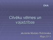 Prezentācija 'Cilvēku vēlmes un vajadzības', 1.